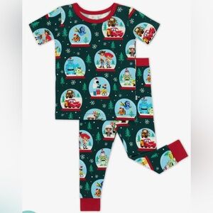 Little Sleepies - A Very Pixar Christmas Two-Piece Pajama Set (short sleeves)